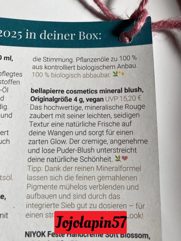 Blush minéral Bellapierre Cosmetics - photo numéro 3