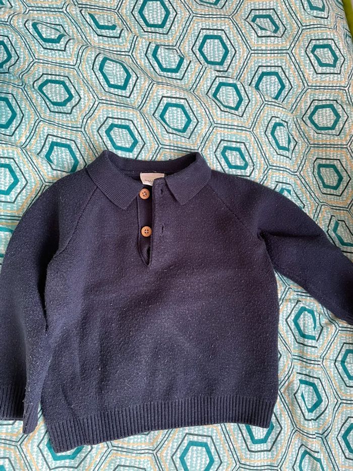 Pull à boutons 18 mois
