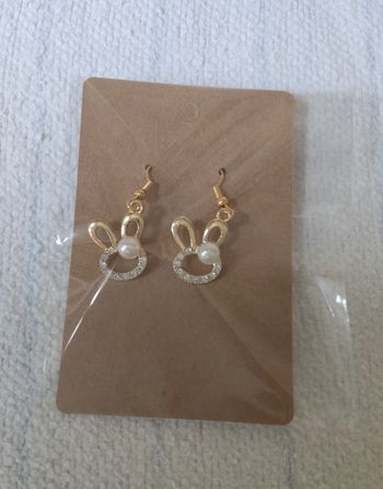 Boucles d'oreilles en alliage de zinc