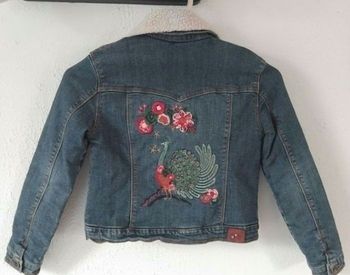 Catimini Veste Blouson Jean Fille 8 ans 🦚