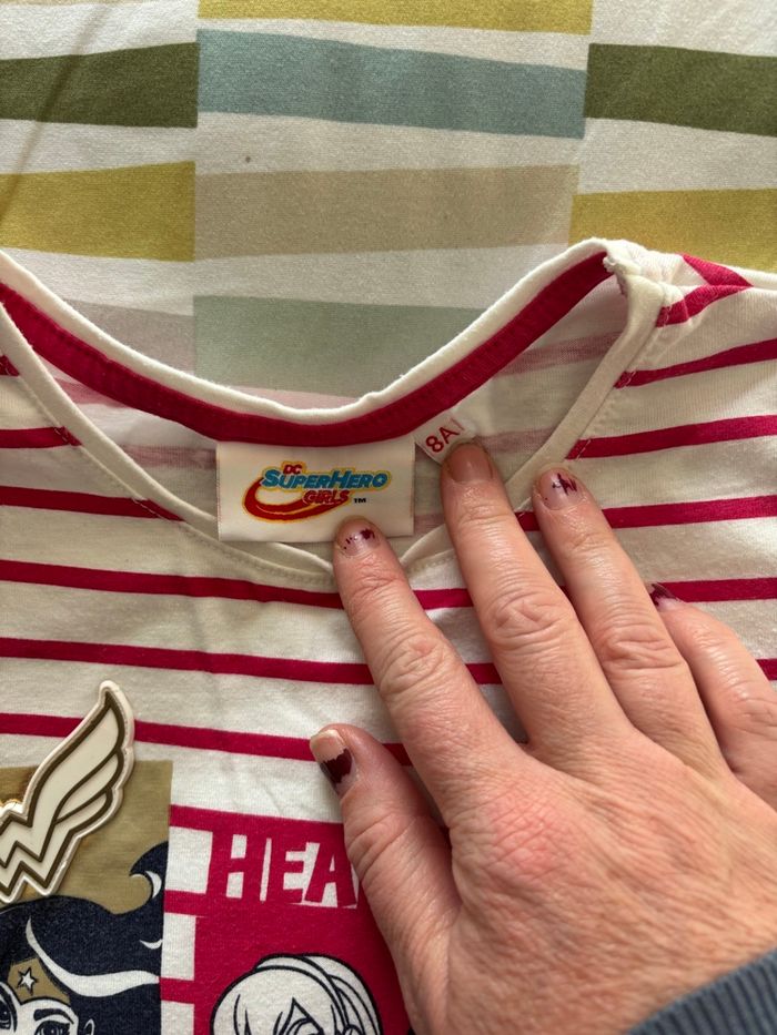 T shirt super héros fille - photo numéro 4