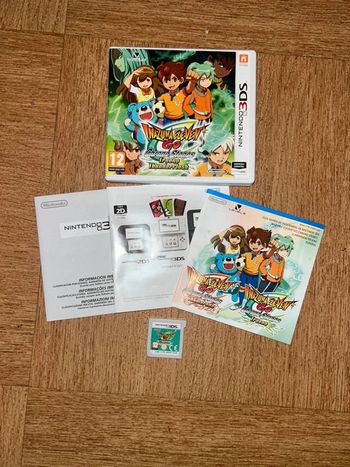 Inazuma élèvent chrono stones trueno thunder flash jeu Nintendo 3ds tonnerre