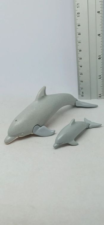 Dauphins gris playmobil