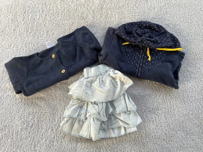 Ensemble gilet / jupe 18 mois
