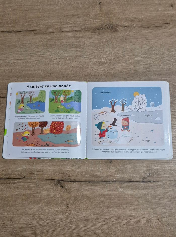 Livre Les saisons - photo numéro 2