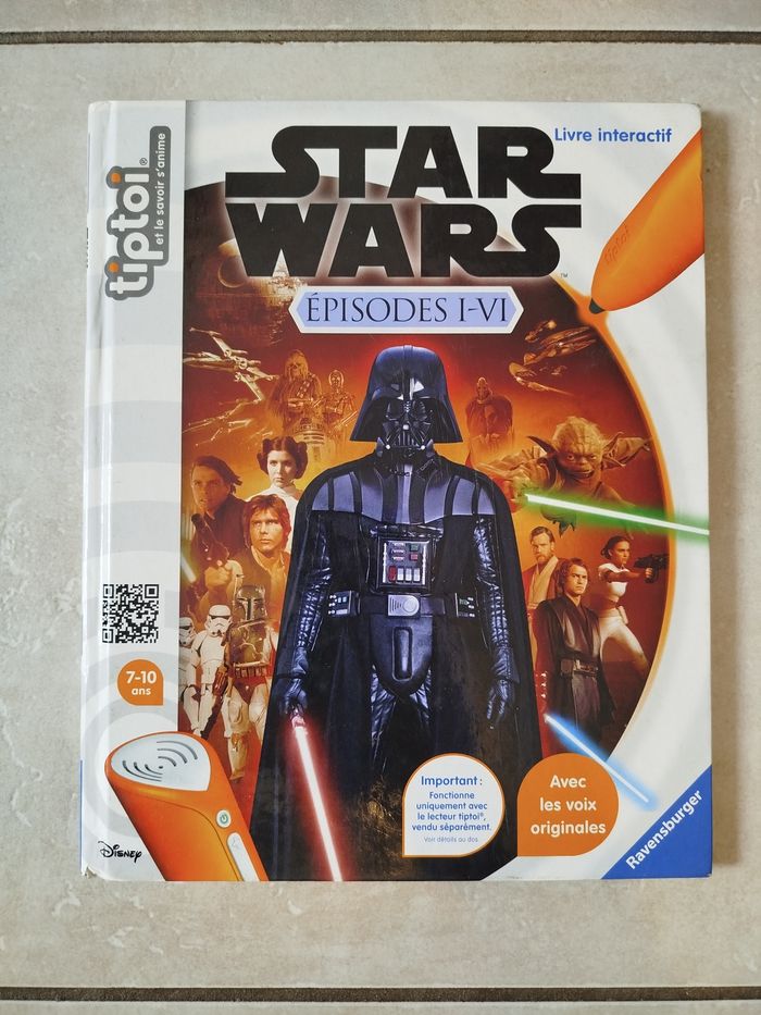 Livre interactif Star Wars Tiptoi