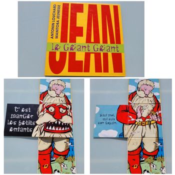 Rare, Jean Le Géant Géant,  livre triptyque, édition originale (64)