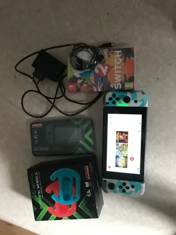 Nintendo switch avec accessoires