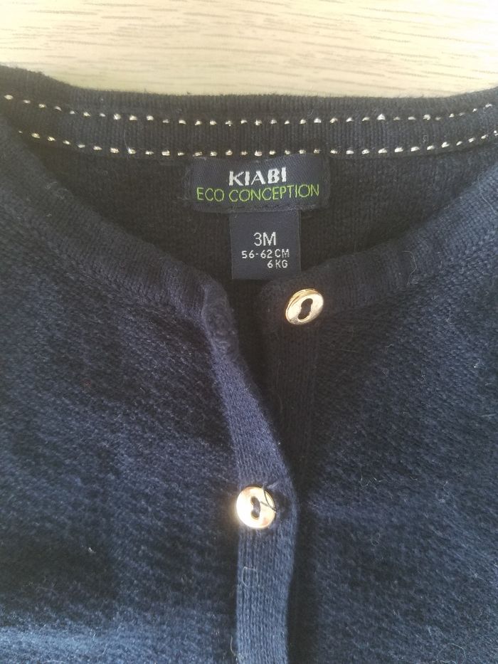 Gilet Kiabi 3 mois - photo numéro 2