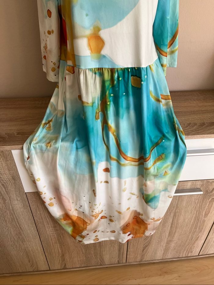 Robe fluide d'été imprimé taille L neuve - photo numéro 3