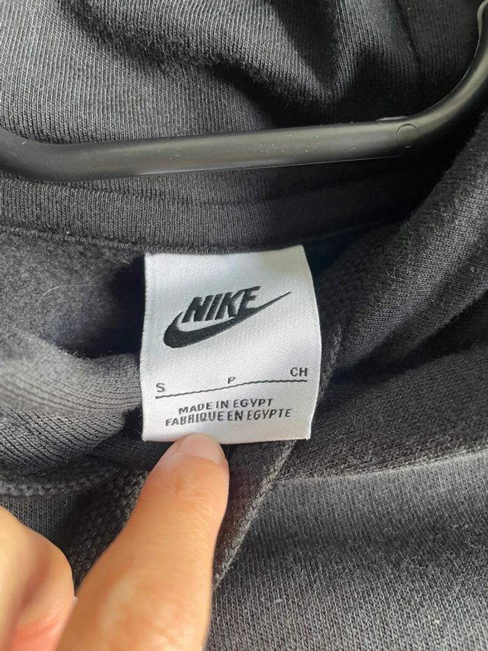 Sweat à capuche Nike noir taille S - photo numéro 4