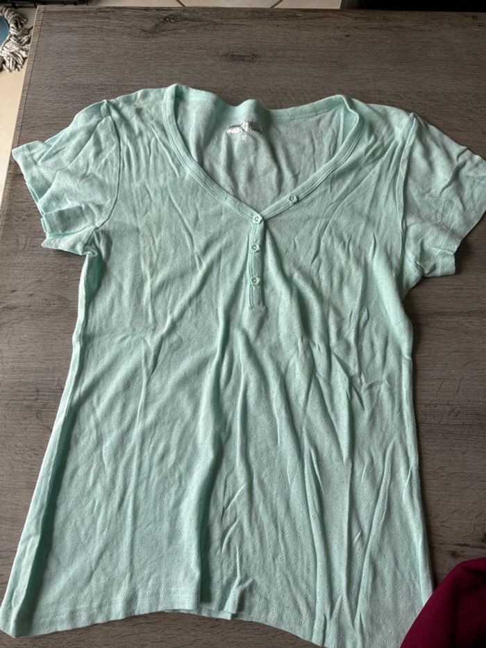 Lot tee shirt femme in extenso taille M neuf - photo numéro 4