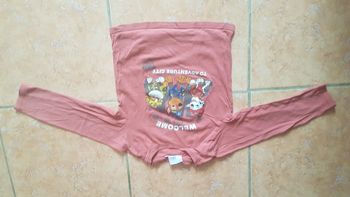 T shirt Paw Patrol garçon 6 ans pêche Nickelodeon