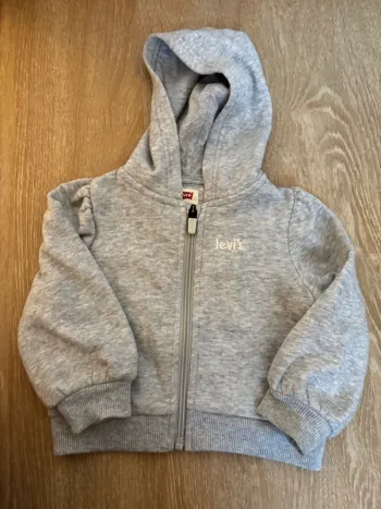 Sweat gilet zip Levis mixte enfant bébé garçon fille 18 mois