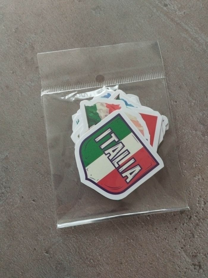 Lot stickers autocollants Italie 🇮🇹 - photo numéro 2