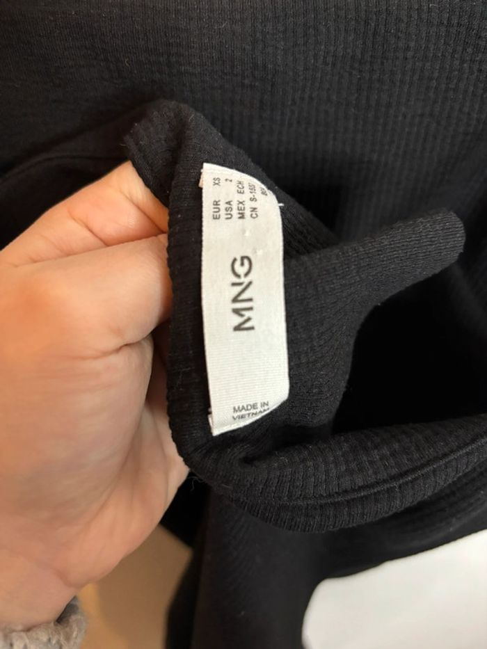 Robe près du corps noir mango - photo numéro 3