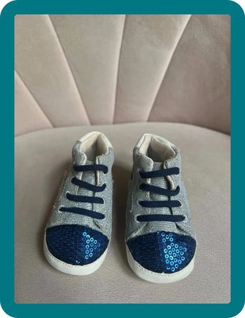 Chaussons paillettes étoiles taille 19 - I Do