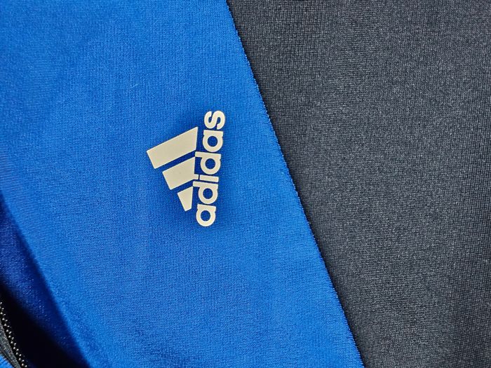 Veste Adidas Primegreen - Bleu royal & noir - Taille 14-15 ans (170 cm) - photo numéro 4