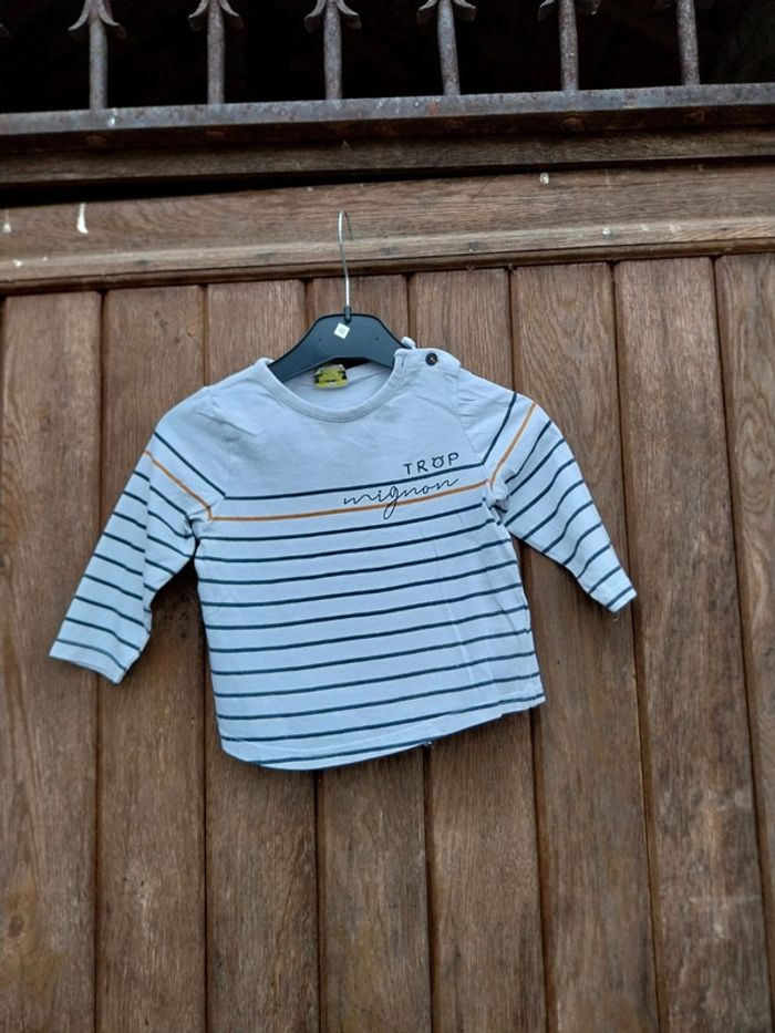 Tee-shirt manche longue 18 mois Tape à l'œil