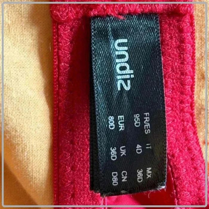 Magnifique soutient gorge rouge undiz 95d - photo numéro 5