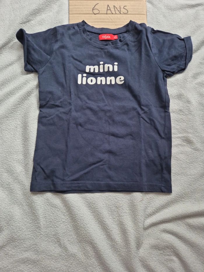 T-shirt fille 6 ans tissaia - photo numéro 4