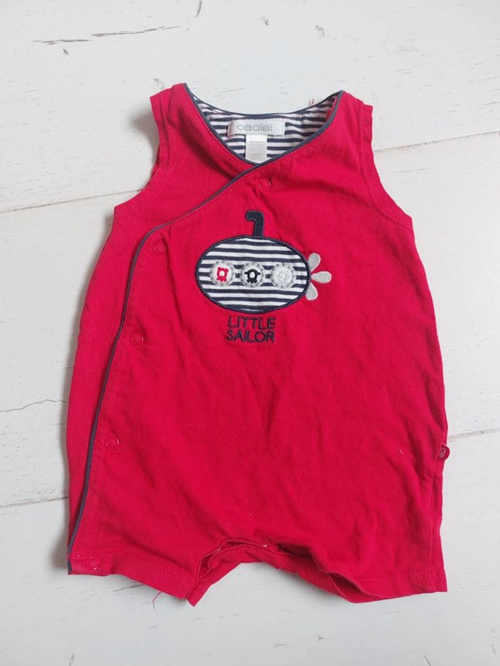 Barboteuse combinaison été Obaibi Taille 3 mois