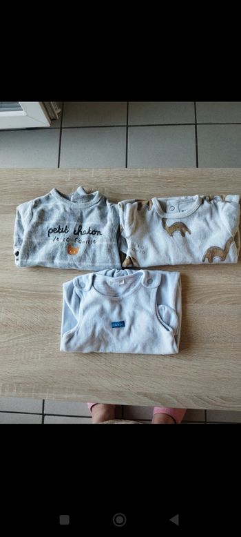 Lot 3 pyjama bébé 3 mois