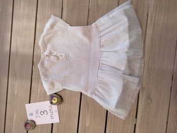 Robe crème 3 mois