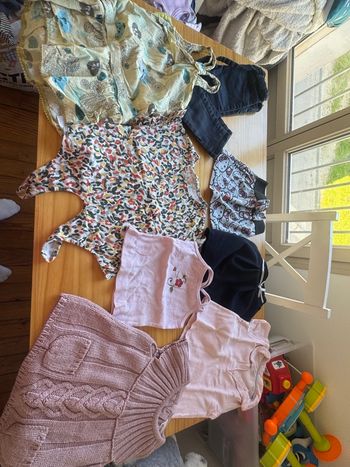 Lot vêtements 