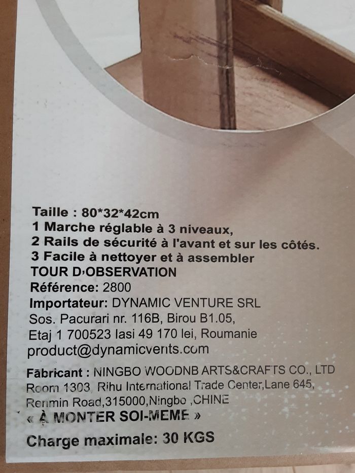 Tour d observation enfant en bois - photo numéro 2