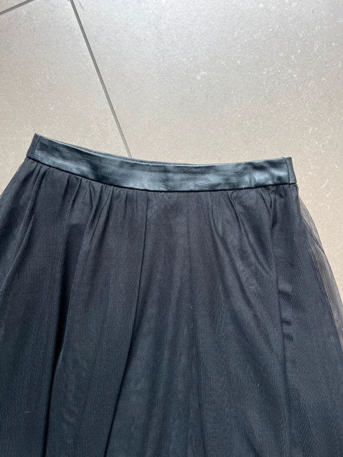 Jupe voile longue noire Zara S - photo numéro 2