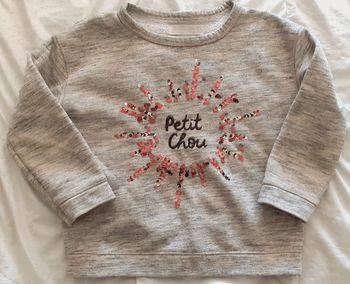 Sweat fille 5-6 ans / Zara girls