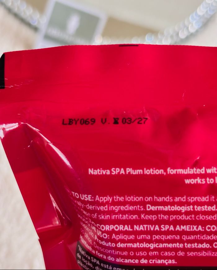 Recharge crème hydratante corps Nativa Ameixa OBoticario - photo numéro 3