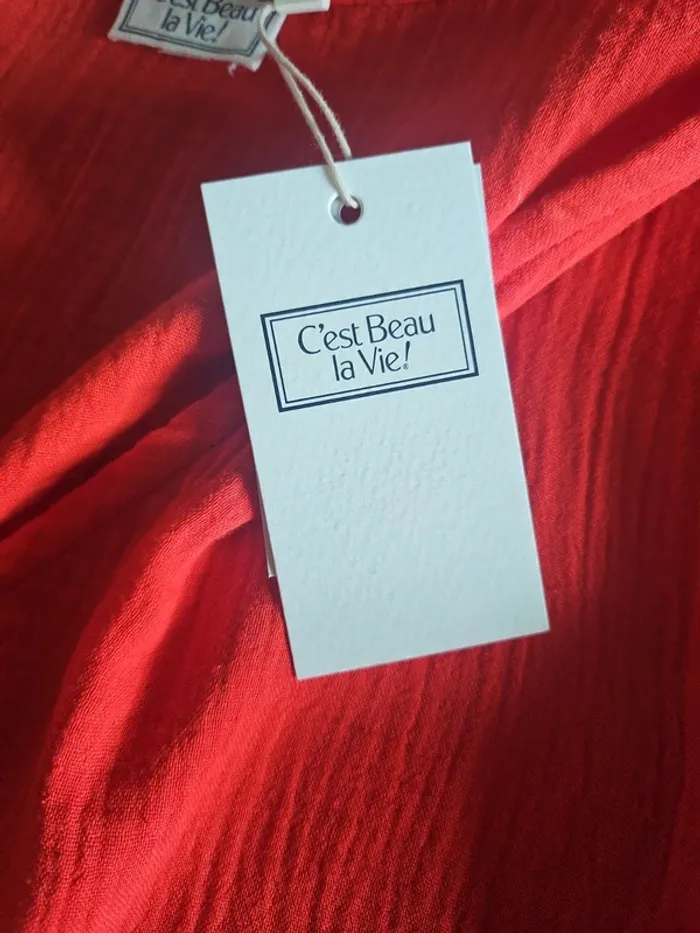 Robe  c'est beau la vie - photo numéro 4