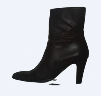 Boots cuir marron chocolat