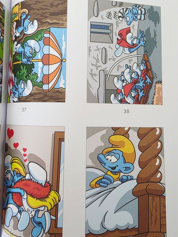 Coloriage mystère Schtroumpfs 2 - photo numéro 8