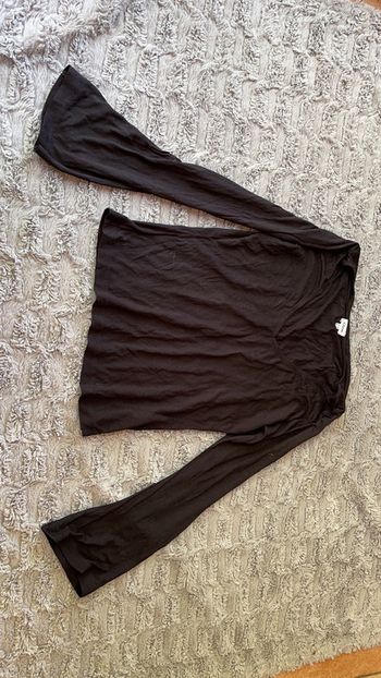 Haut noir Étam manches longues taille 40