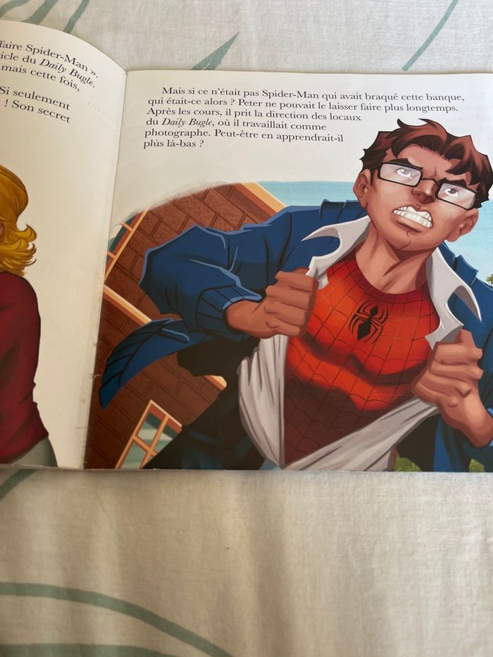 Livre Spiderman contre mysterio Marvel - photo numéro 2