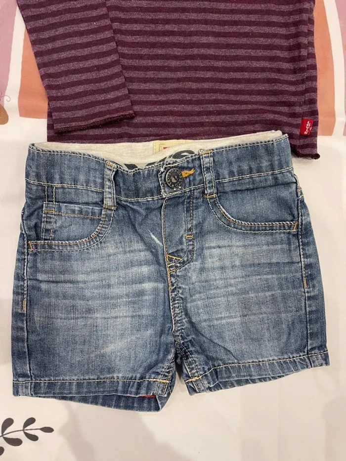 Ensemble bébé fille Levi’s – Taille 24 mois - photo numéro 3
