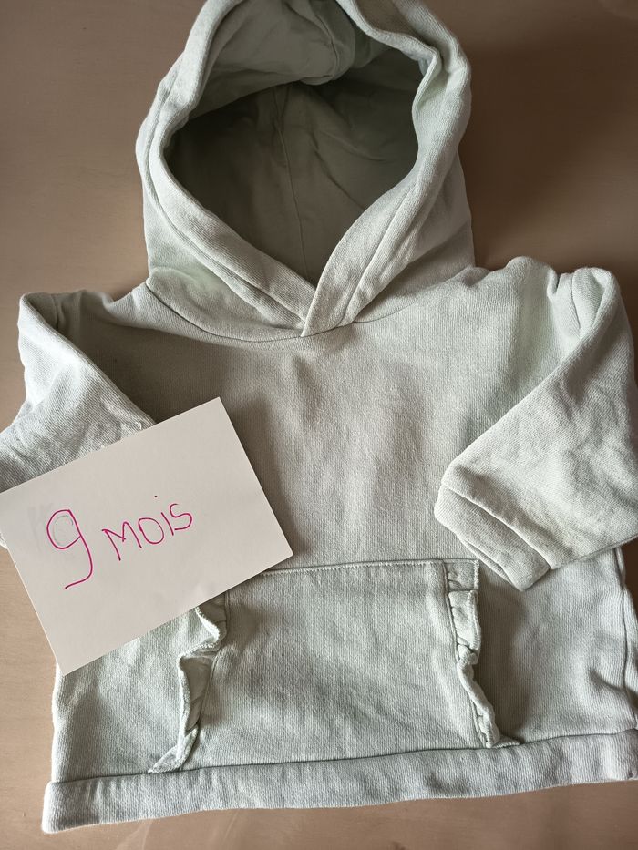Sweat vert d'eau