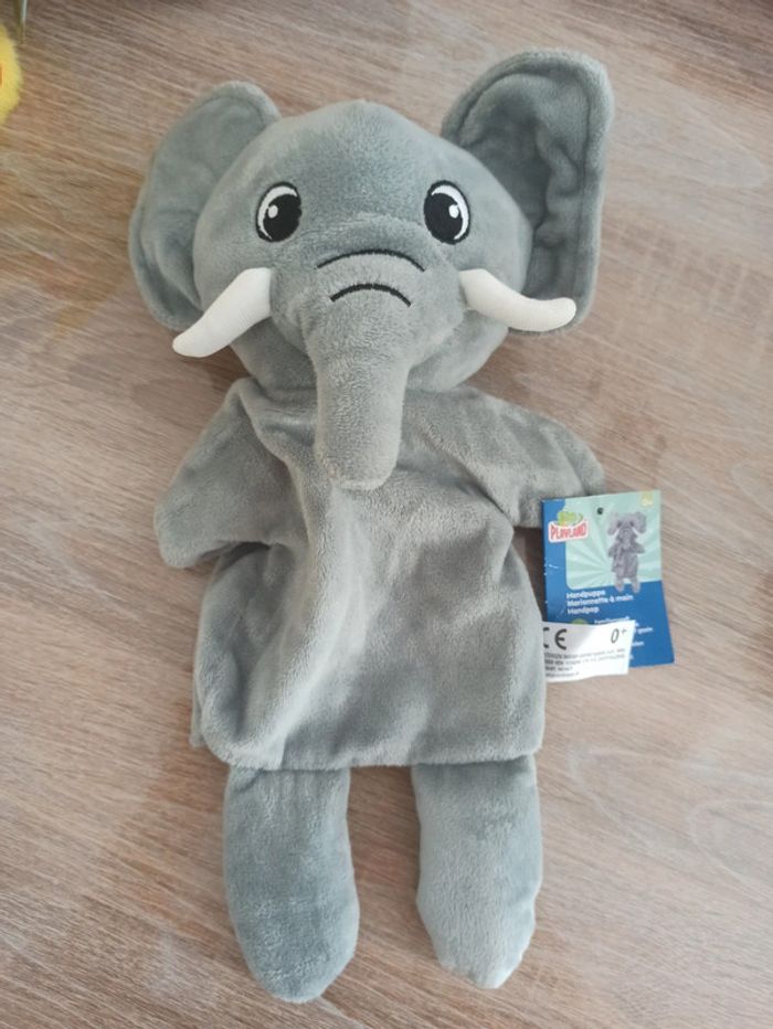 Lot peluches / marionnettes - photo numéro 4