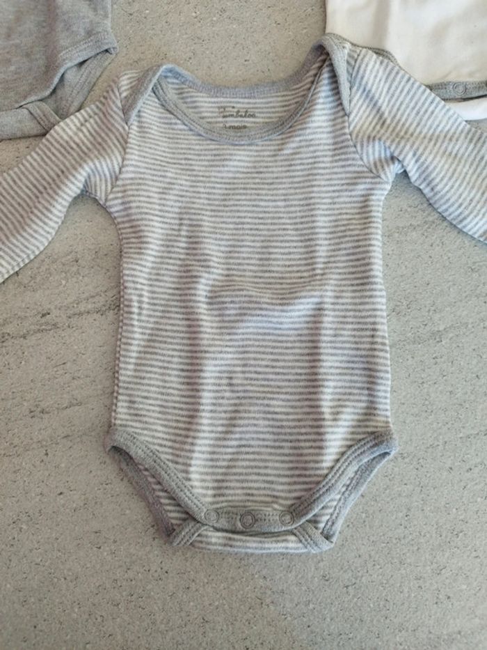 Lot de 3 body manches longues - photo numéro 4