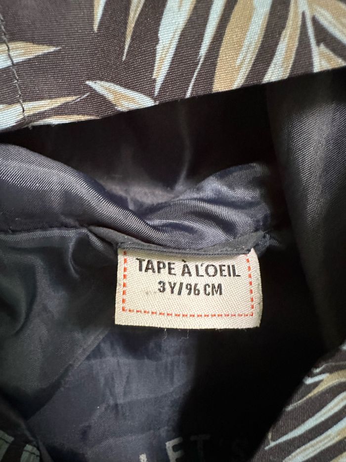 Lot 3 ans garçon 1 coupe vent & 2 chemises - photo numéro 6