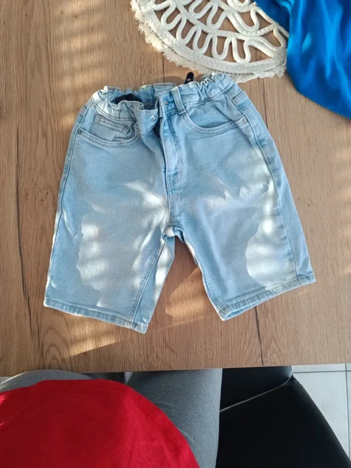 Short garçon en jean