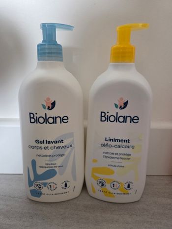 Lot soins Biolane