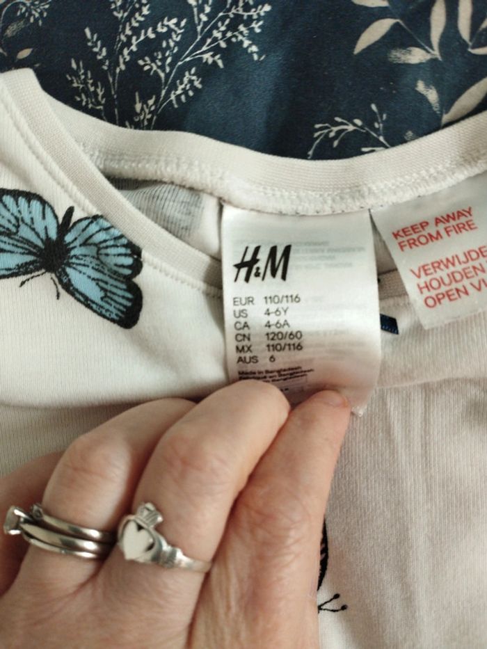 Pyjama fille 2 PCS 🦋 - photo numéro 2