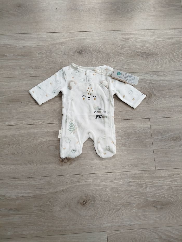Pyjama petit béguin 0 mois 50 cm neuf