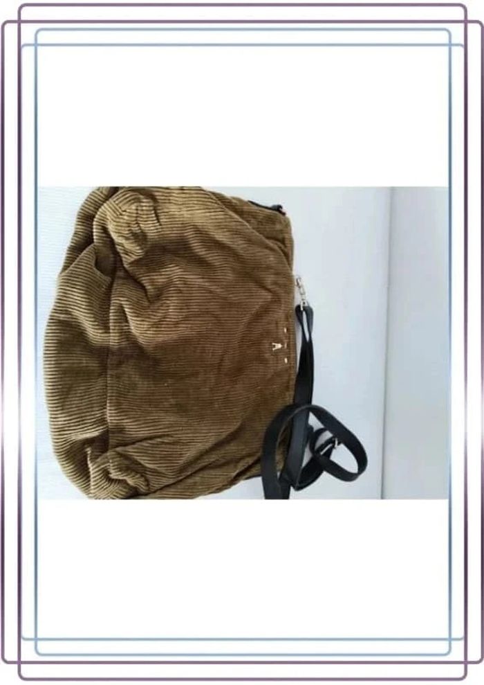 Sac à bandoulière vintage Craie studio, bon état, 35x25cm - photo numéro 6