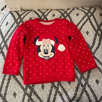 Pull de noël Disney Baby 12-18 M