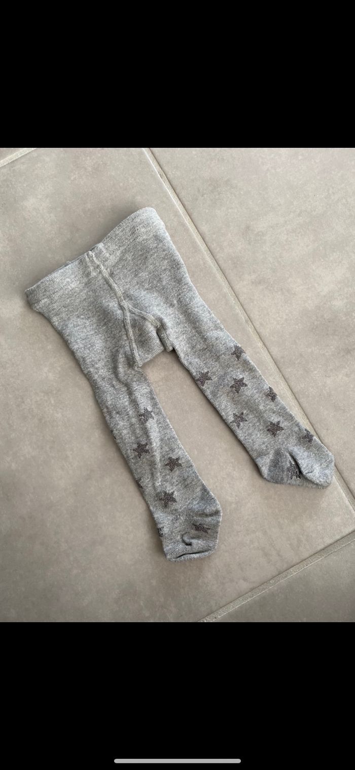 Collant étoiles 1 mois Taille 14 Neuf